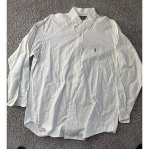 polo ralph lauren shirt boys large size 14-16 White